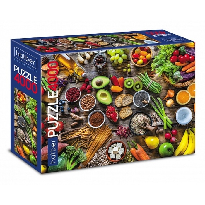 Пазл «Вкусное ассорти», 4000 элементов Пазл «Вкусное ассорти», 4000 элементов