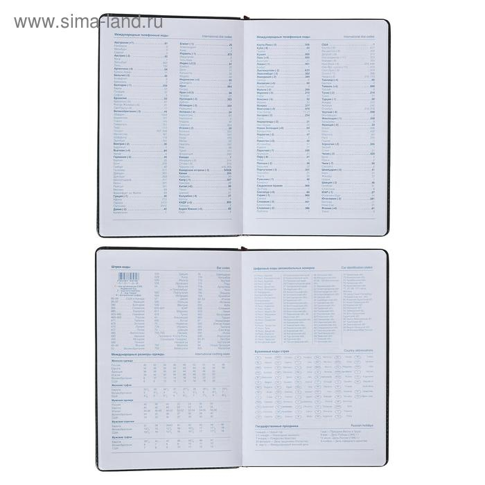 Ежедневник недатированный А5, 100 листов в клетку, с хлястиком, обложка пвх, МИКС Ежедневник недатированный А5, 100 листов в клетку, с хлястиком, обложка пвх, МИКС