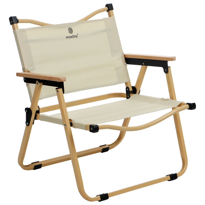 Кресло складное, 53 х 47 х 63 см, до 120 кг, цвет бежевый Кресло складное, 53 х 47 х 63 см, до 120 кг, цвет бежевый