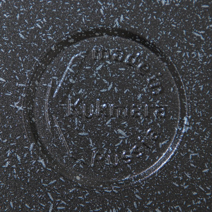 Сковорода, d=28 см, пластиковая ручка, антипригарное покрытие, цвет тёмный мрамор Сковорода, d=28 см, пластиковая ручка, антипригарное покрытие, цвет тёмный мрамор