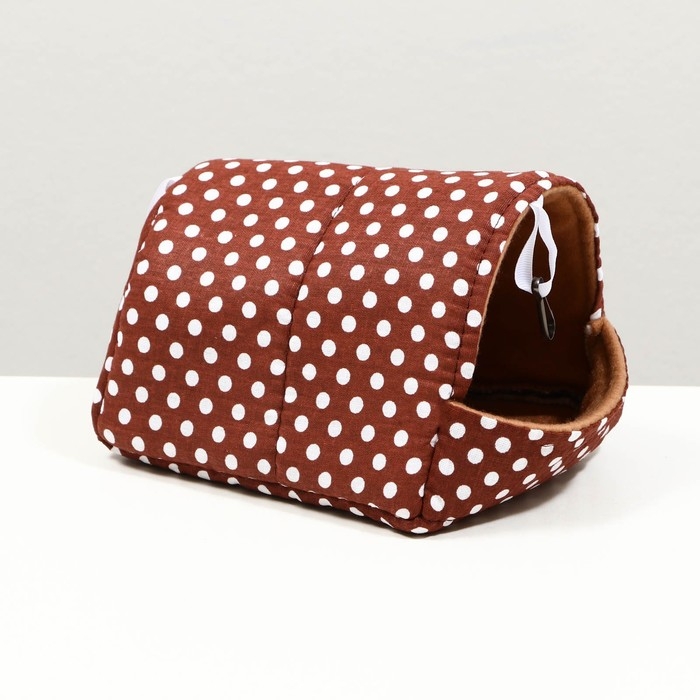 Домик  Домик "Нора" для грызунов 20*14*12 см, бязь, флис, поролон