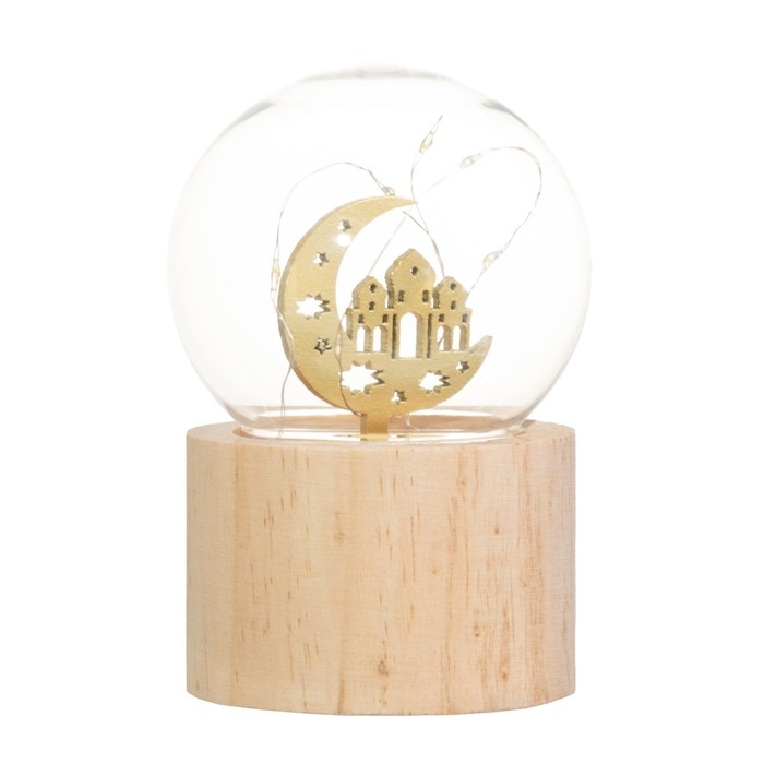 Ночник «Шар-мечеть» LED 3хAG10 шар 8см 6,5х6,5х11,5см Ночник «Шар-мечеть» LED 3хAG10 шар 8см 6,5х6,5х11,5см