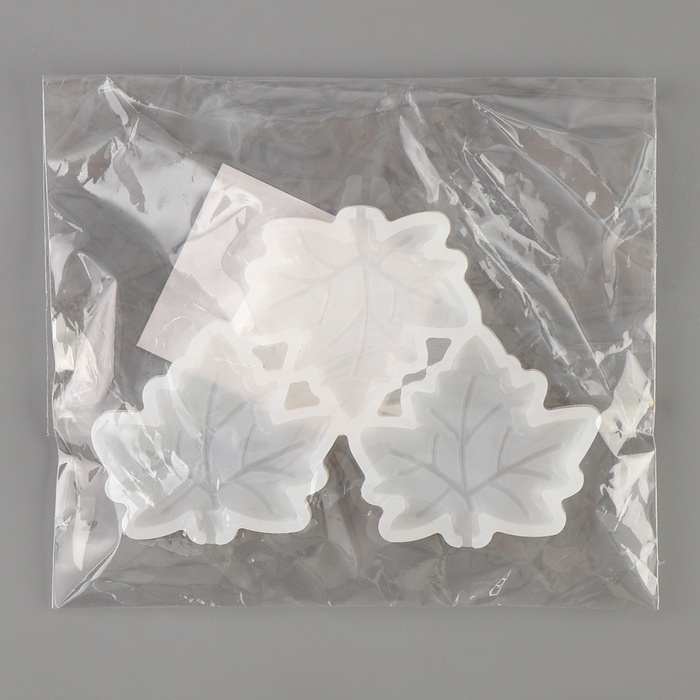 Молд силиконовый «Листья», универсальный, 10 × 7 × 0,5 см Молд силиконовый «Листья», универсальный, 10 × 7 × 0,5 см