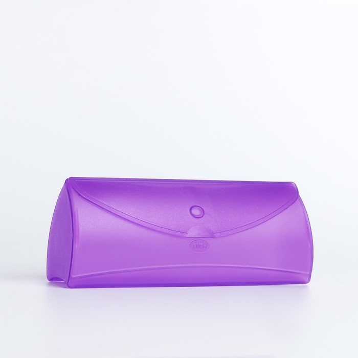 Футляр для очков на застёжке, длина 15,4 см, цвет МИКС Футляр для очков на застёжке, длина 15,4 см, цвет МИКС