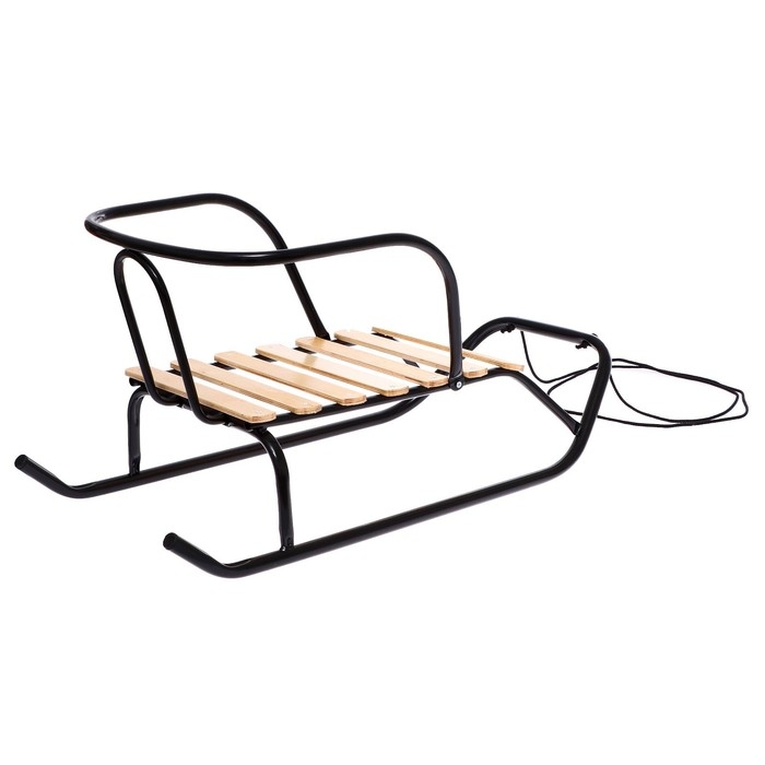 Санки «Ветерок 1», цвет чёрный Санки «Ветерок 1», цвет чёрный