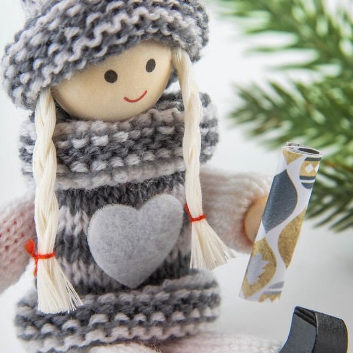 Ёлочная игрушка новогодняя новогодняя «Новый год: Снежных радостей», 14 см х 7 см х 3 см Ёлочная игрушка новогодняя новогодняя «Новый год: Снежных радостей», 14 см х 7 см х 3 см