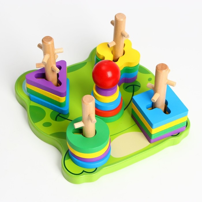 Пирамидка логическая «Лягушка» Пирамидка логическая «Лягушка»