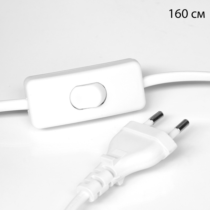 Лампа настольная Лампа настольная "Жан" 1х40Вт Е27 белый/бронза 25х25х40см