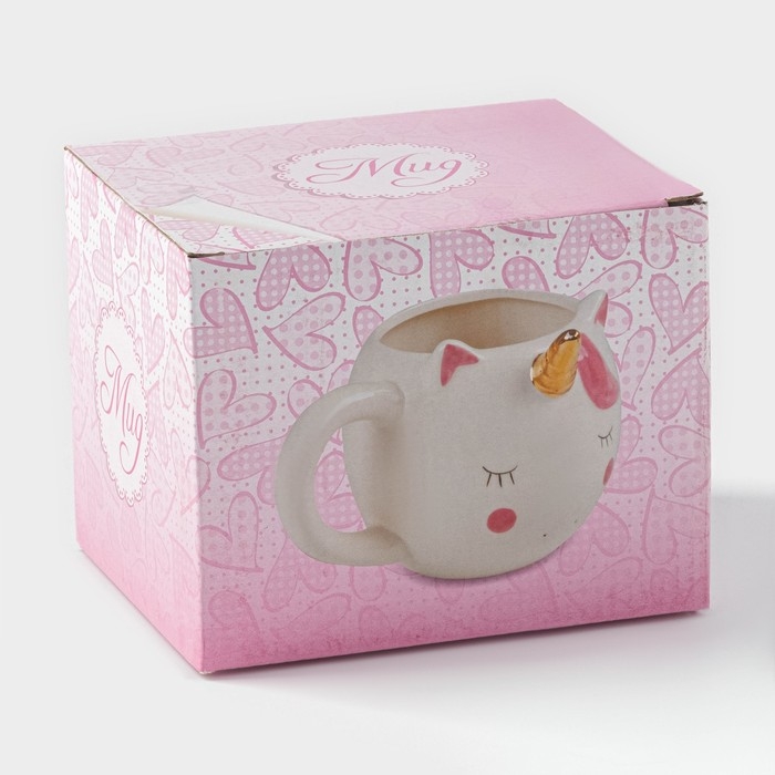 Кружка «Единорог», 550 мл, цвет белый Кружка «Единорог», 550 мл, цвет белый