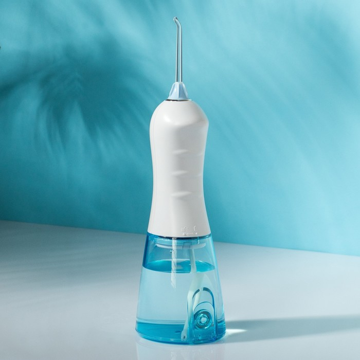 Ирригатор для полости рта Luazon LIR-03, портативный, 300 мл, 4 режима, 2 насадки, от USB Ирригатор для полости рта Luazon LIR-03, портативный, 300 мл, 4 режима, 2 насадки, от USB