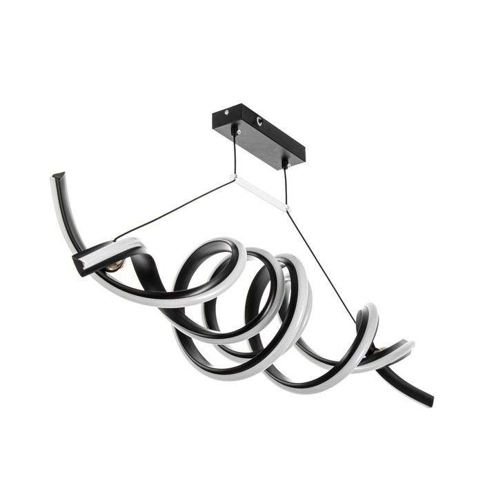 Светильник с ПДУ Светильник с ПДУ "Авен" LED 96Вт 3000-6000К черный 90х18х16 см