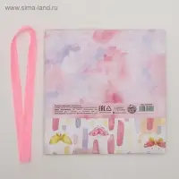 Коробка подарочная складная, упаковка, «Приятных моментов», 16.5 х 12 х 5 см, БЕЗ ЛЕНТЫ
