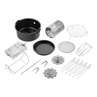 Аэрогриль с чашей КТ-2243 - 7.5 л - 1400 Вт Аэрогриль с чашей КТ-2243 - 7.5 л - 1400 Вт