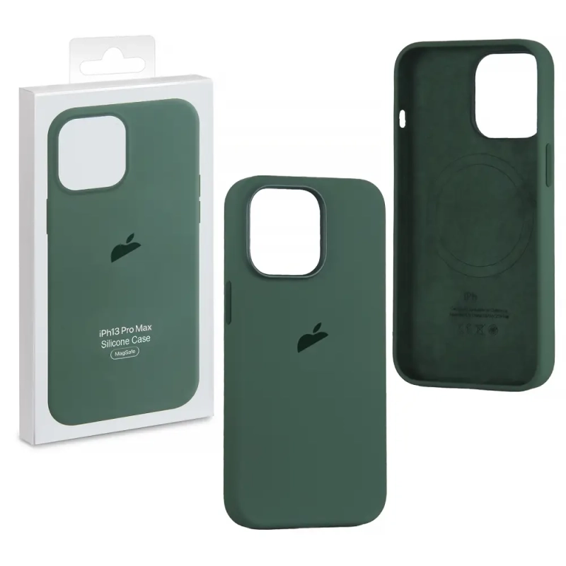 Чехол iPh 13 Pro Max Silicon Case 100% ORG Clover Чехол iPh 13 Pro Max Silicon Case 100% ORG Clover