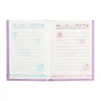 Записная книжка подарочная, 45 листов, линия, на замке Котики (16,3х12,7см)