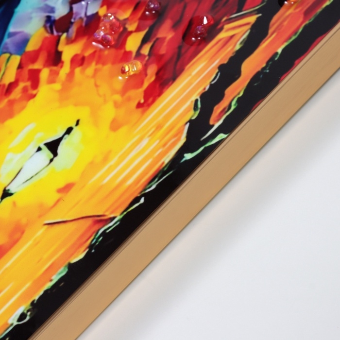 Картина акрил  Картина акрил "Вечерний город" 40х30 см