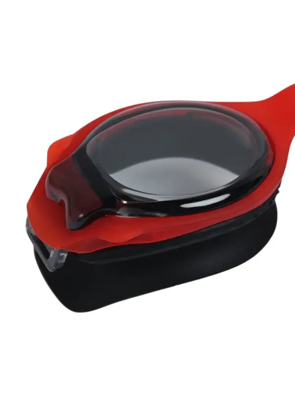 Очки для плавания детские ONLYTOP, беруши, цвет чёрный