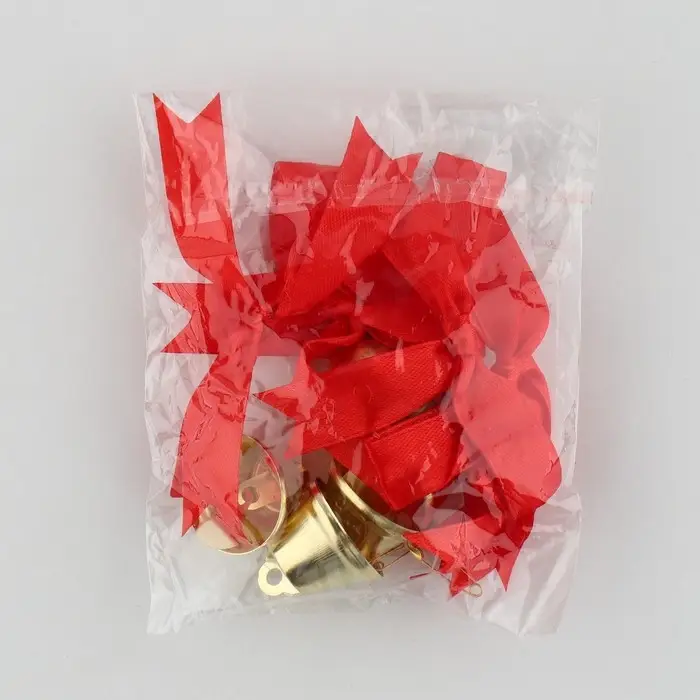 Колокольчик на булавке с бантом на Выпускной, красный, d = 2,6 см Колокольчик на булавке с бантом на Выпускной, красный, d = 2,6 см