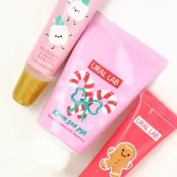 Новогодний подарочный набор косметики: крем для рук, бальзам для губ, пилочка для ногтей, URAL LAB Новогодний подарочный набор косметики: крем для рук, бальзам для губ, пилочка для ногтей, URAL LAB