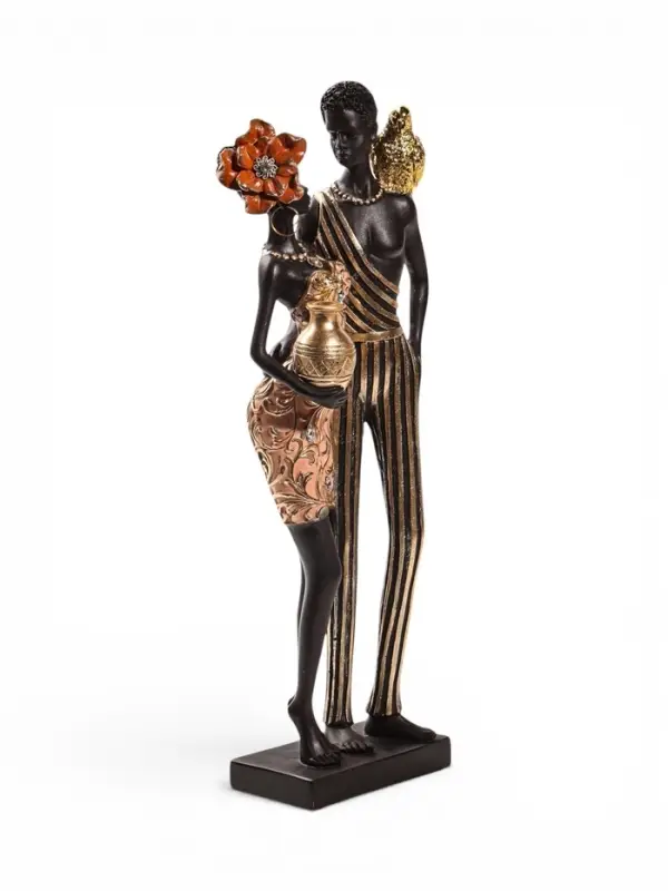 Фигурка декоративная &laquo;Африканская парочка&raquo;, 12&times;7&times;34 см