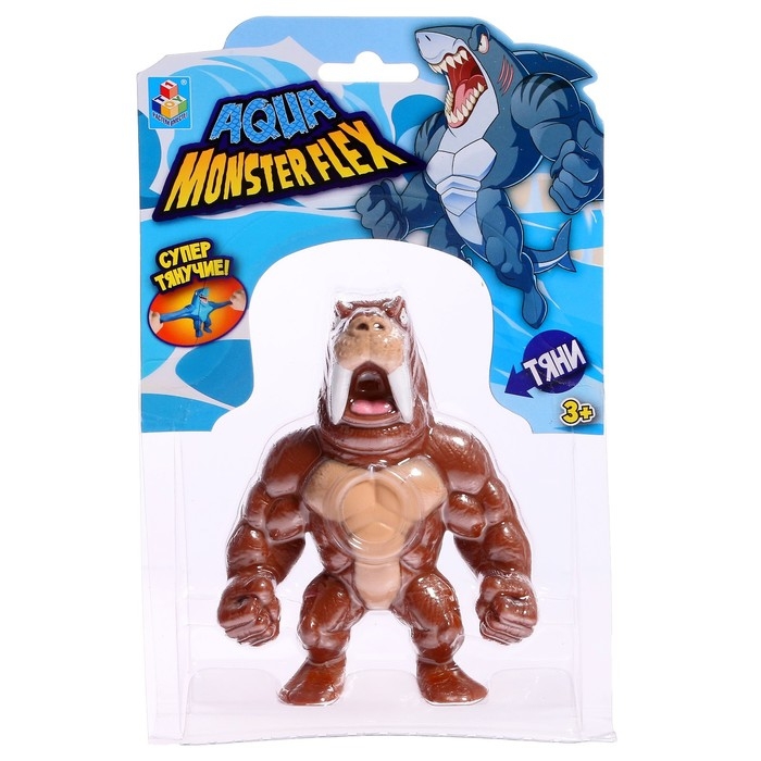 Тянущаяся фигурка Monster flex Aqua, 14 см, 14 видов, МИКС Тянущаяся фигурка Monster flex Aqua, 14 см, 14 видов, МИКС
