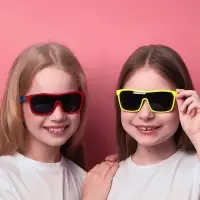 Очки солнцезащитные детские &laquo;OneSun. Маска&raquo;, uv 400, оправа микс, линза сплошная тёмная