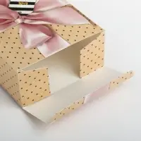 Коробка подарочная складная, упаковка, With love, 16 х 23 х 7.5 см