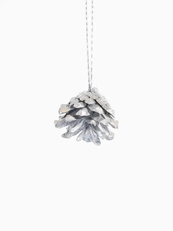 Ёлочные игрушки &laquo;Сюрприз&raquo;, набор 16 шт. (4 шара, 4 банта, 4 подарка, 4 шишки), серебристый/голубой