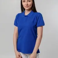 Рубашка поло женская Virma Stretch Lady, ярко-синяя, размер S