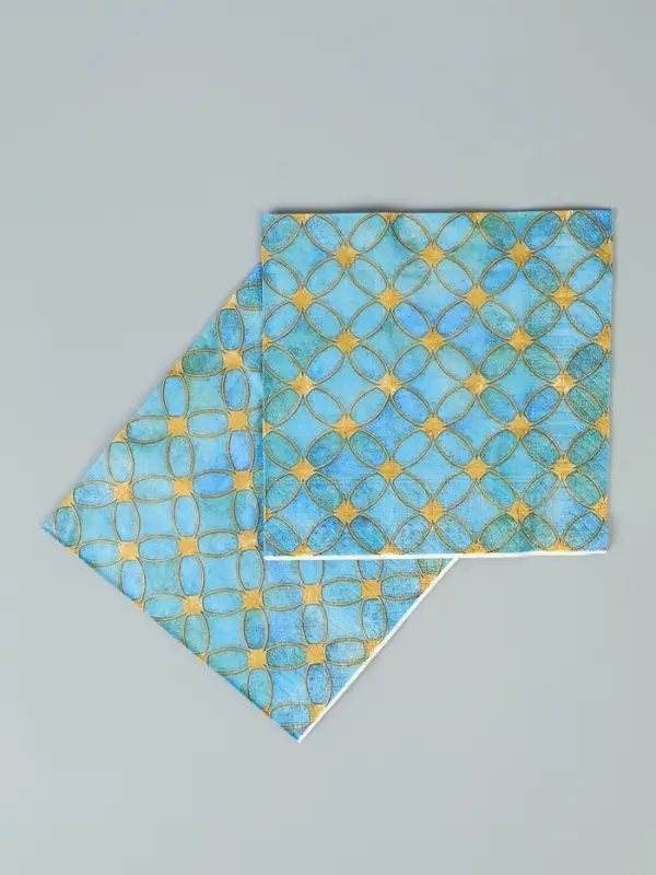 Салфетки бумажные трёхслойные «Витраж», 33х33, 20 шт Салфетки бумажные трёхслойные «Витраж», 33х33, 20 шт