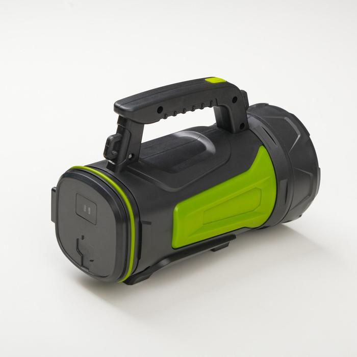 Фонарь светодиодный аккумуляторный ручной, 15 Вт, 1200 мАч, USB, индикатор заряда, 3 режима Фонарь светодиодный аккумуляторный ручной, 15 Вт, 1200 мАч, USB, индикатор заряда, 3 режима