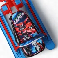 Снегокат «Трансформер», со спинкой, красный, синий, ТС4-1/ТР Snow Cat