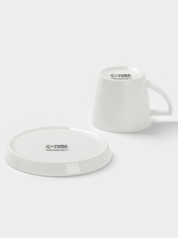 Кофейная пара 120 мл Magistro  Кофейная пара 120 мл Magistro "White Snow"