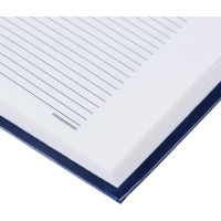 Ежедневник недатированный ,бумвинил,синий,А6,105х140мм,128л