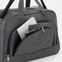 Сумка дор Отдых, 53*23*34, отд на молнии, 2н/кармана, дл ремень, серый