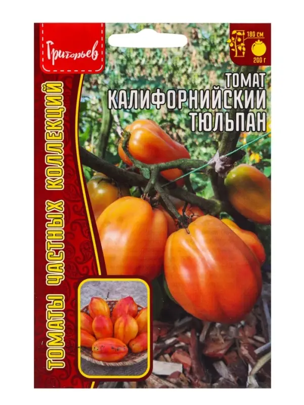 Семена Томат Калифорнийский Тюльпан  5шт.  12.30 г.