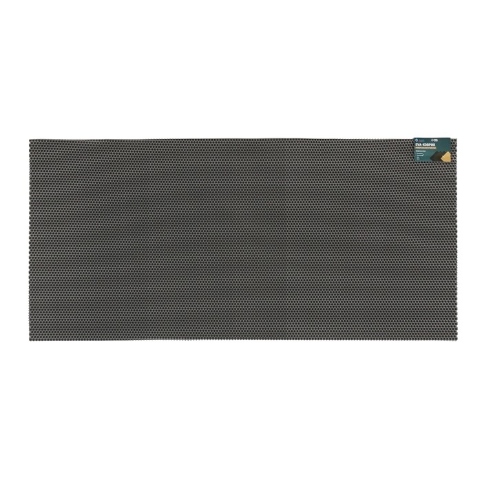 Коврик Grand Caratt, EVA, Соты, универсальный, 140 х 66 см, серый Коврик Grand Caratt, EVA, Соты, универсальный, 140 х 66 см, серый