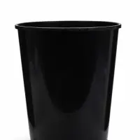 Горшок для рассады, для роз, 7 л, d=22 см, h=26 см, чёрный, Greengo