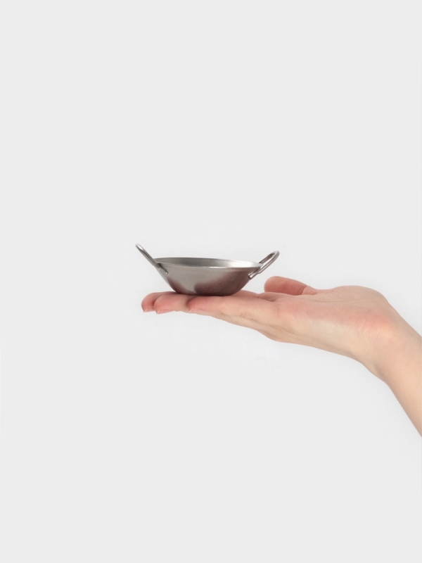 Соусник с ручками 7,6х3,3см, 304 сталь Соусник с ручками 7,6х3,3см, 304 сталь