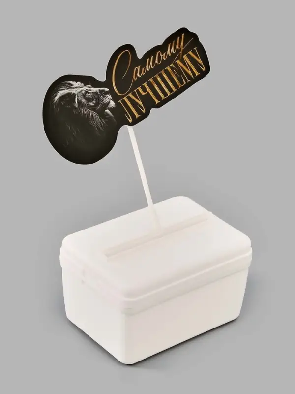 Коробка для маскировки денег в торте &laquo;Самому лучшему&raquo;, 11&times;8&times;6 см