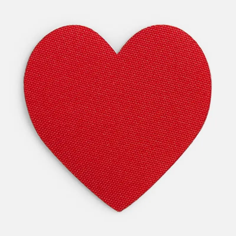 Наклейка тканевая Lunga Сor, M, красная Наклейка тканевая Lunga Сor, M, красная