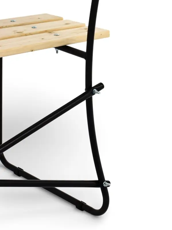 Скамейка деревянная, 120&times;50&times;82.5 см, для дачи и сада