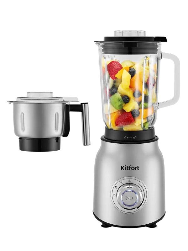 Блендер стационарный кофемолка КТ-3079 800 Вт 1,5 л Блендер стационарный кофемолка КТ-3079 800 Вт 1,5 л