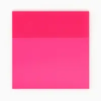 Стикеры для заметок с липким краем, прозрачные, 75&times;75 мм, 50 л., Буки Бяки, розовые