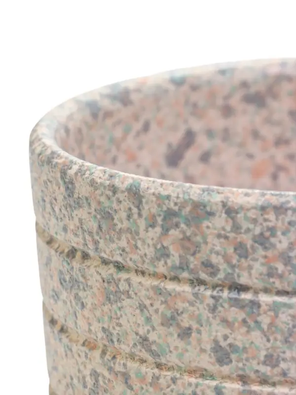 Горшок цветочный с поддоном 0,8 л, белый керамика Горшок цветочный с поддоном 0,8 л, белый керамика "Пряности" (М)