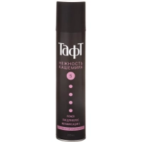 Лак для волос Taft Power, Нежность кашемира , мегафиксация 5, 225 мл