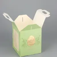 Коробка подарочная пасхальная, тиснение золотой фольгой «Золотая Пасха» 15×15×18 см Коробка подарочная пасхальная, тиснение золотой фольгой «Золотая Пасха» 15×15×18 см