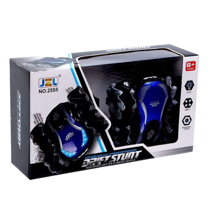 Перевёртыш радиоуправляемый STUNT ELF, работает от аккумулятора, цвет синий Перевёртыш радиоуправляемый STUNT ELF, работает от аккумулятора, цвет синий