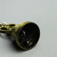 Брелок металл "Колокольчик - медвежонок в сердце" МИКС 5х2,8х2,8 см