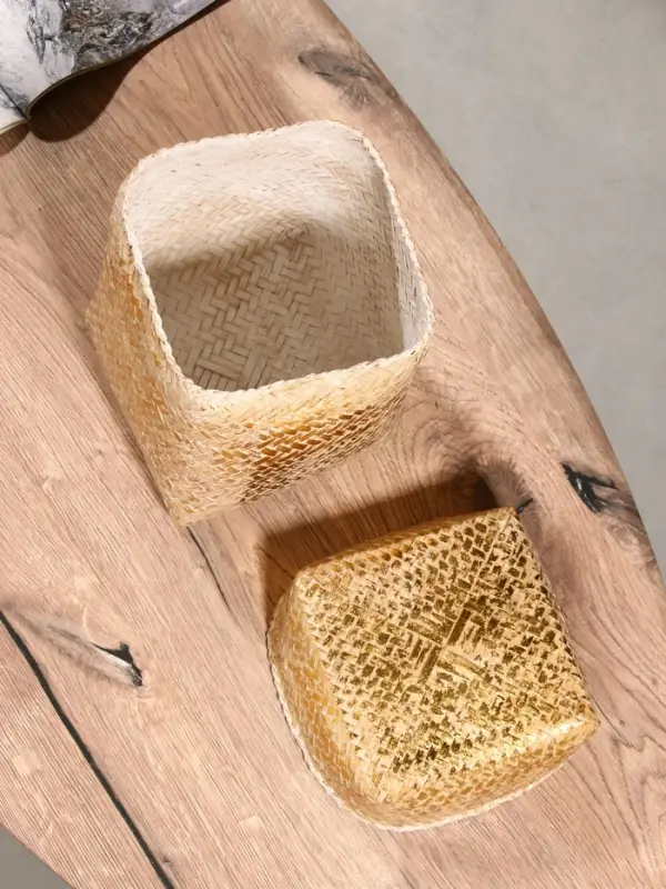 Корзинка плетёная &laquo;Аварис&raquo;, 17&times;17&times;25 см